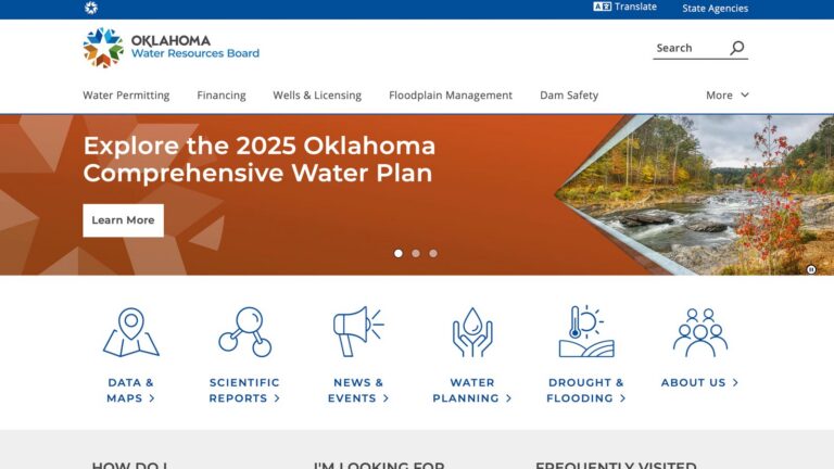 OWRB Website Image