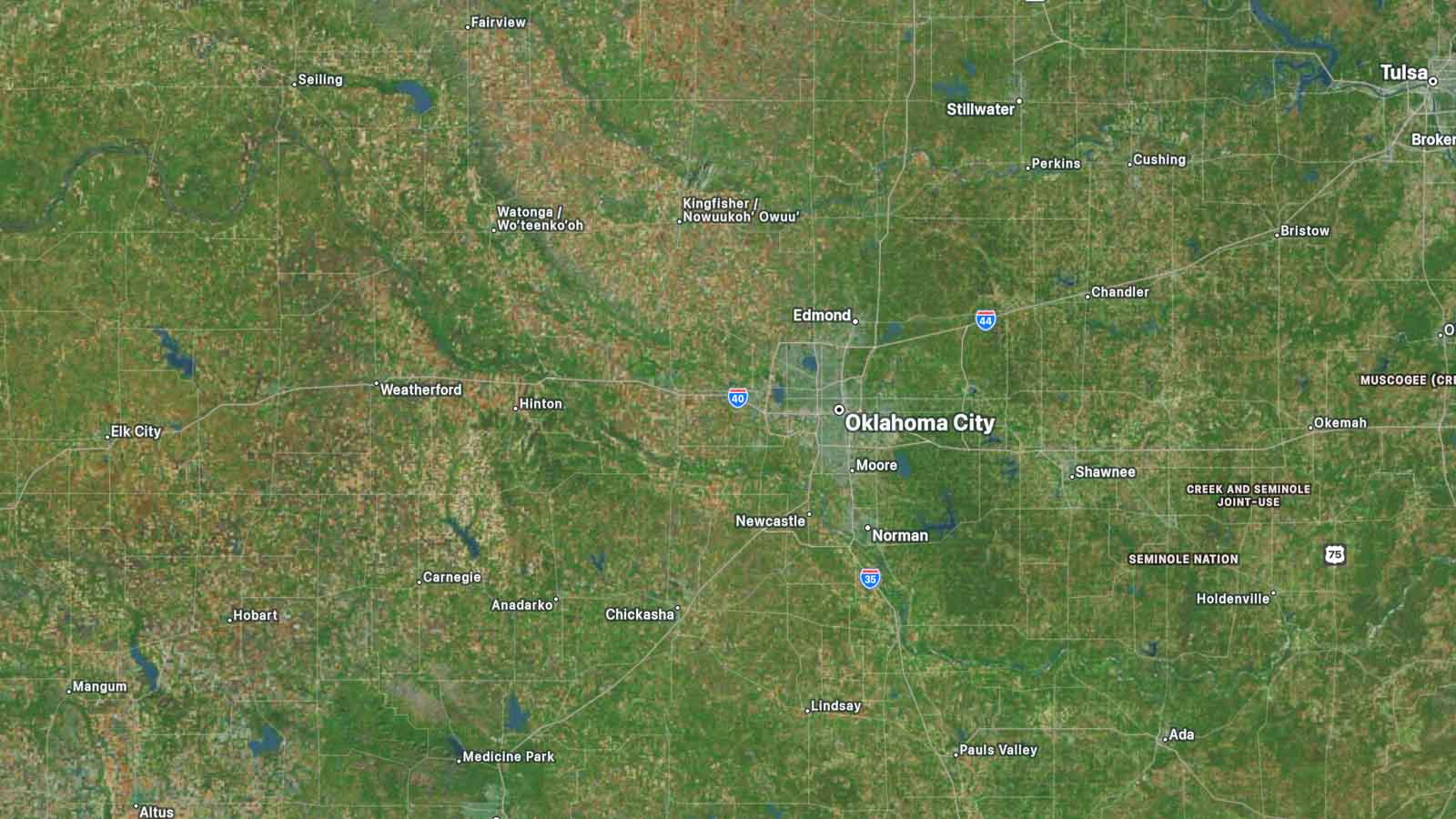 can you build on land in oklahoma