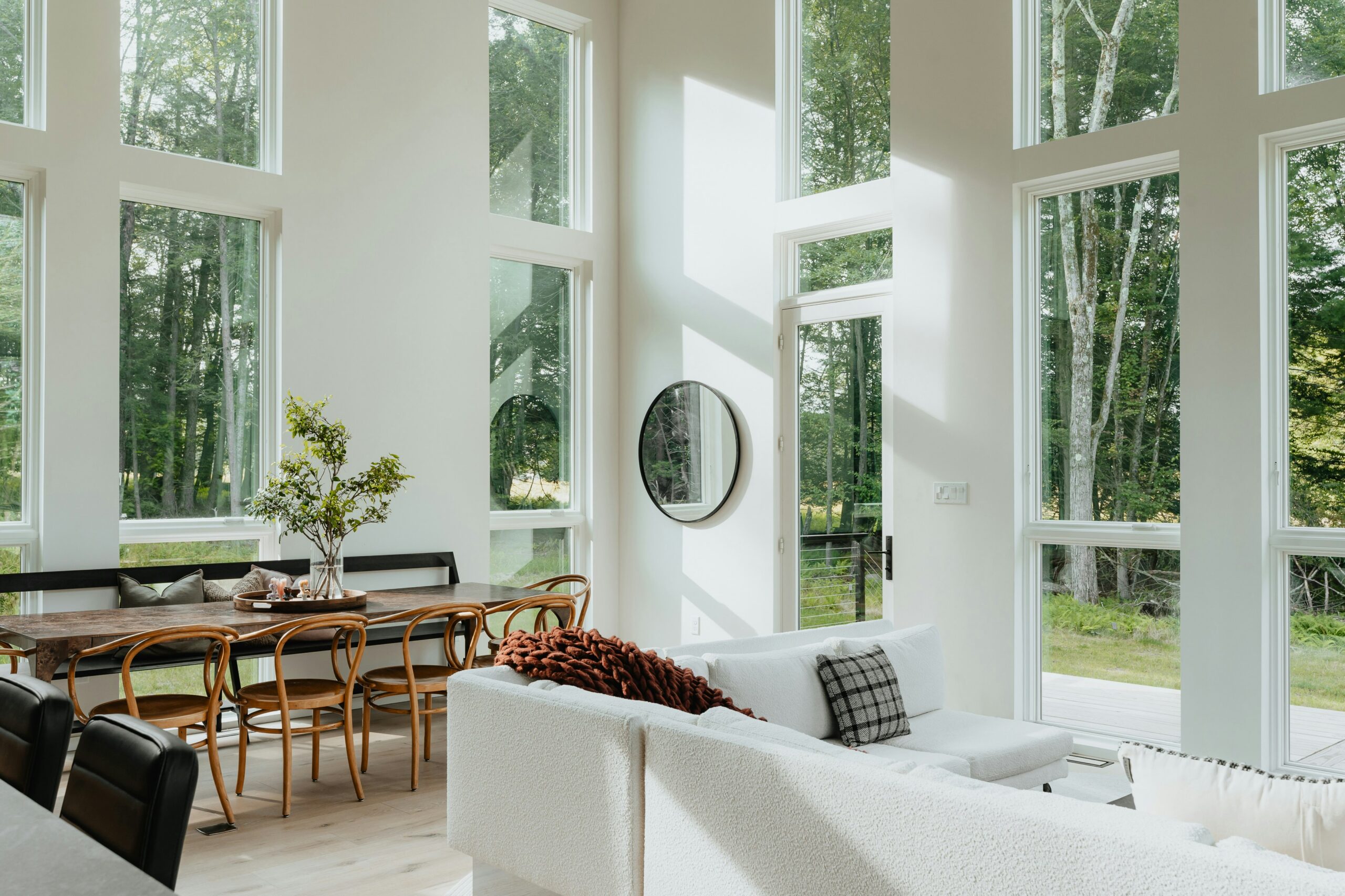 White interior